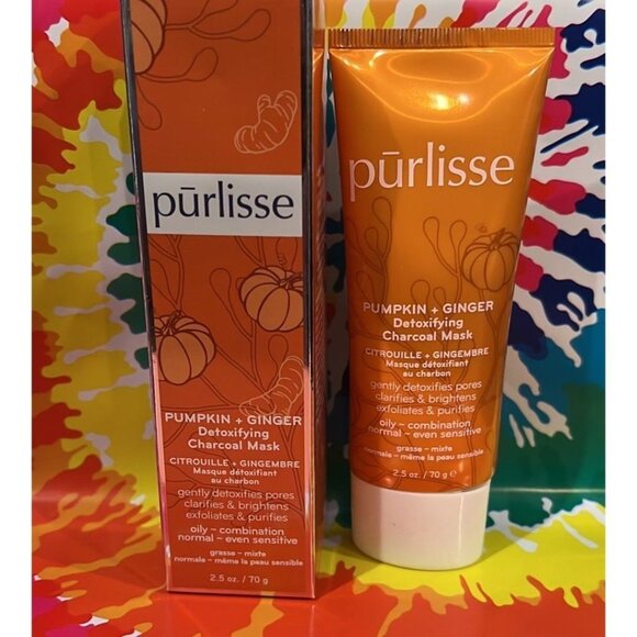 Pumpkin Ginger Detoxifying Charcoal Mask MSRP - $48 - Picture 1 of 4